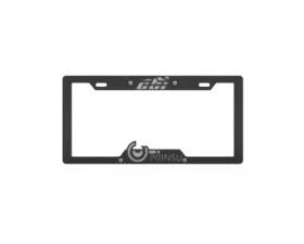 CBI Offroad License Plate Cover Black/Gray