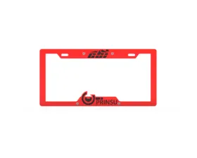 CBI Offroad License Plate Cover Red/Black
