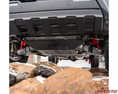 CBI Offroad Steel Powder Coat Black Full Skid Plates Toyota Tacoma 4th Gen 2024+ - 300-000-010-151