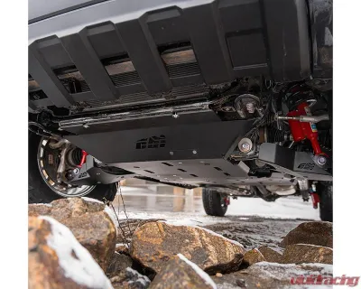 CBI Offroad Steel Powder Coat Black Full Skid Plates Toyota Tacoma 4th Gen 2024+ - 300-000-010-151