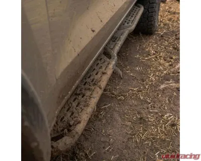 CBI Offroad Powder Coat Black Rock Sliders for 2023+ Chevrolet Colorado 3rd Gen - 300-000-018-058