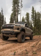 CBI Offroad Powder Coat Black Rock Sliders for 2023+ Chevrolet Colorado 3rd Gen                                     - 300-000-018-058 - Image 3