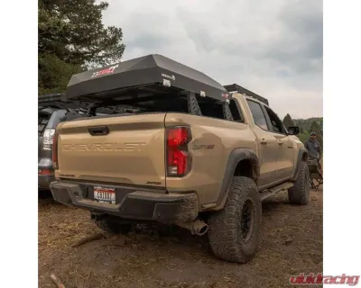 CBI Offroad Powder Coat Black Rock Sliders for 2023+ Chevrolet Colorado 3rd Gen - 300-000-018-058