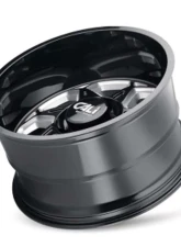 Cali Off-Road Sevenfold Wheel 20x12 6x139.7 -51mm Gloss Black/Milled Spokes                                     - 9111-2283BM - Image 3