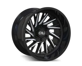 Cali Off-Road Purge Wheel 20x10 6x139.7 -25mm Gloss Black/Milled