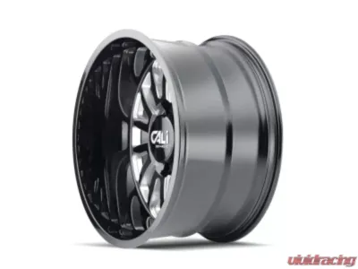 Cali Off-Road Summit Wheel 20x10 8x180 -25mm 124.1mm Gloss Black - 9110-2178BM