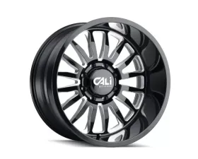 Cali Off-Road Summit Wheel 22x12 8x180 -51mm 124.1mm Gloss Black