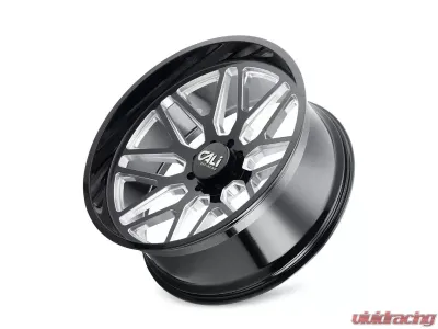 Cali Off-Road Invader Wheel 22x12 6x139.7 -51mm 106.1mm Gloss Black - 9115-22283BM