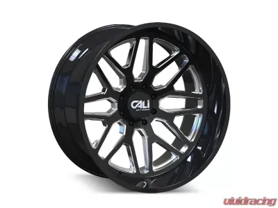 Cali Off-Road Invader Wheel 22x12 6x139.7 -51mm 106.1mm Gloss Black - 9115-22283BM