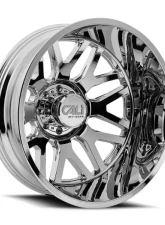 Cali Off-Road Invader Dually Wheel 22x8.25 8x200 -192mm 142mm Chrome                                     - 9115D-22877CR192 - Image 3