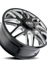 Cali Off-Road Invader Dually Wheel 24x8.25 8x200 115mm 142mm Gloss Black                                     - 9115D-24877BMF115 - Image 2