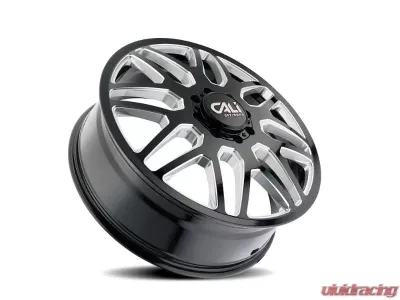 Cali Off-Road Invader Dually Wheel 24x8.25 8x200 115mm 142mm Gloss Black - 9115D-24877BMF115