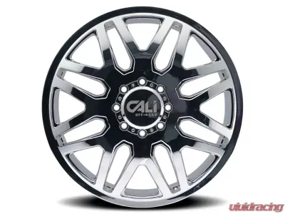 Cali Off-Road Invader Dually Wheel 24x8.25 8x200 115mm 142mm Chrome - 9115D-24877CF115