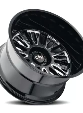 Cali Off-Road Vertex Wheel22x12 6x135 -44mm 87.1mm Black                                     - 9116-22236BM - Image 2
