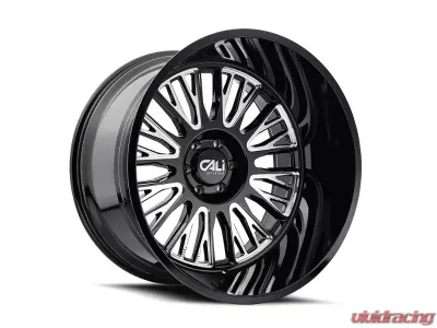 Cali Off-Road Vertex Wheel 22x12 8x170 -44mm 125.2mm Black - 9116-22270BM