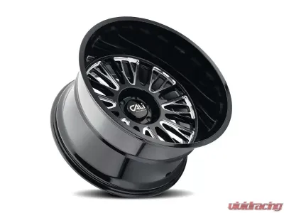 Cali Off-Road Vertex Wheel 22x12 8x165.1 -44mm 125.2mm Black - 9116-22281BM