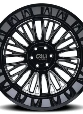 Cali Off-Road Vertex Wheel 24x14 8x170 -76mm 125.2mm Black                                     - 9116-24470BM - Image 3