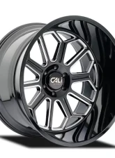Cali Off-Road Auburn Wheel 24x14 8x180 -76mm 124.1mm Black                                     - 9117-24478BM - Image 3