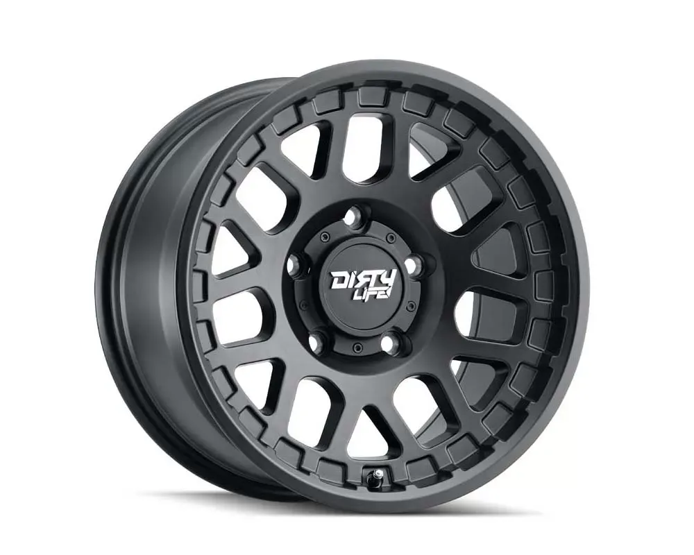 Dirty Life Mesa Wheel 17x9 6x139.7 -12mm Matte Black - 9306-7983MB12
