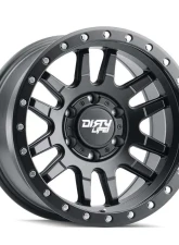 Dirty Life Canyon Pro Wheel 17x9 6x135 0mm Matte Black/Matte Black Lip                                     - 9309-7936MB0 - Image 3
