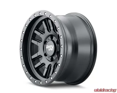 Dirty Life Canyon Pro Wheel 17x9 6x135 0mm Matte Black/Matte Black Lip - 9309-7936MB0