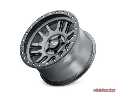 Dirty Life Canyon Pro Wheel 17x9 5x127 | 5x5 -38mm Satin Graphite/Black Lip - 9309-7973MGT38