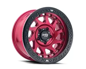 Dirty Life Enigma Race 9313 Wheel 17x9 8x170 -12mm Crimson Candy Red