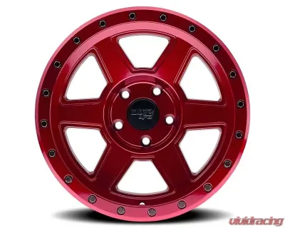 Dirty Life Wheels Compound Wheel 20x10 8x170 -25mm Crimson Candy Red - 9315-2170R