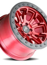 Dirty Life DT-1 Wheel 17x9 6x139.7 -12mm Crimson Candy Red                                     - 9303-7983R12 - Image 2