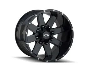 ION 141 Gloss Black Milled 18X9 6X120/6X139.7 18MM 78.1MM Wheel