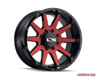 ION 143 Gloss Black Machined 20X9 8X170 18MM 125.2MM Wheel - 143-2970BTR18
