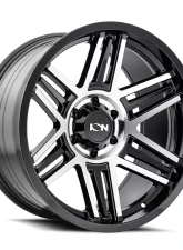 ION 147 Gloss Black Machined 17X9 8X180 0MM 124.1MM Wheel                                     - 147-7978BM0 - Image 3