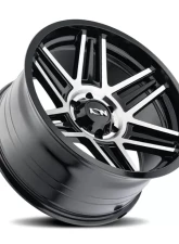 ION 147 Gloss Black Machined 17X9 8X180 0MM 124.1MM Wheel                                     - 147-7978BM0 - Image 2