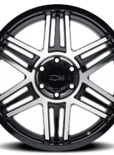 ION 147 Gloss Black Machined 17X9 8X180 0MM 124.1MM Wheel                                     - 147-7978BM0 - Image 3