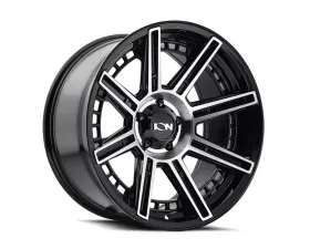 ION 149 Gloss Black Machined 20X9 5X139.7 -12MM 87.1MM Wheel