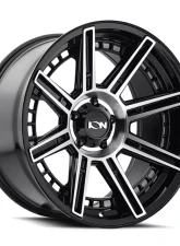 ION 149 Gloss Black Machined 20X9 5X139.7 -12MM 87.1MM Wheel                                     - 149-2985B - Image 3