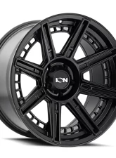ION 149 Matte Black 20X10 6X139.7 -24MM 106.1MM Wheel                                     - 149-2183MB - Image 3