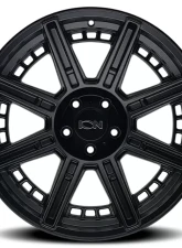 ION 149 Matte Black 20X10 6X139.7 -24MM 106.1MM Wheel                                     - 149-2183MB - Image 3