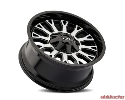 ION Wheels 152 Wheel 20x9 8x180 0mm Gloss Black Machined - 152-2978BM