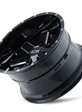 ION Wheels 141 Wheel 17x9 8x170 18mm 125.2mm Gloss Black Milled                                     - 141-7970M18 - Image 3