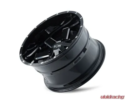 ION Wheels 141 Wheel 17x9 8x170 18mm 125.2mm Gloss Black Milled - 141-7970M18