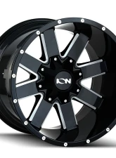ION Wheels 141 Wheel 17x9 8x170 18mm 125.2mm Gloss Black Milled                                     - 141-7970M18 - Image 3