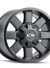 ION Wheels 141 Wheel 20x9 8x165.1 18mm 125.2mm Satin Black                                     - 141-2981B18 - Image 3