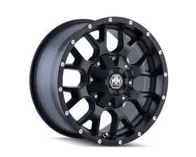Mayhem Warrior 8015 Matte Black 20X9 6X135/6X139.7 -8MM 106MM Wheel
