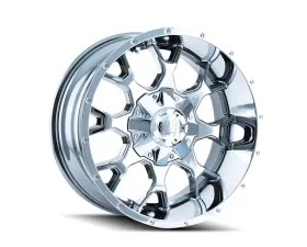 Mayhem Warrior 8015 Chrome 18X9 5X114.3/5X127 18MM 87MM Wheel