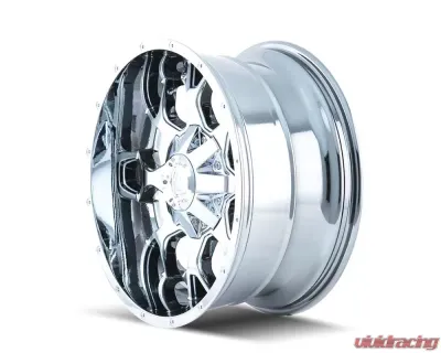 Mayhem Warrior 8015 Chrome 18X9 5X114.3/5X127 18MM 87MM Wheel - 8015-8956C18