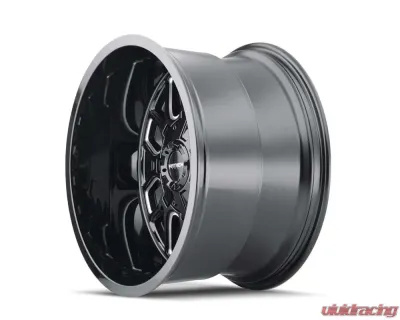 Mayhem Wheels Mayhem Cogent 8107 Gloss Black Milled Wheel 20X9 6X135/6X139.7 13MM 106MM - 8107-2937BM13