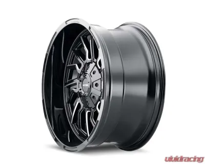 Mayhem Wheels Mayhem Flywheel 8111 Gloss Black Milled 20x9 5x127 5x5 5x139.7 0mm 87.1mm Wheel - 8111-2952BM