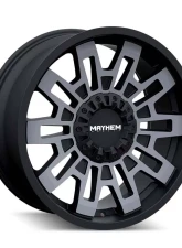 Mayhem Cortex 8113 Matte Black W/Machined Dart Tint 17x9 5x127 | 5x5 | 5x139.7 -12mm 87.1mm Wheel                                     - 8113-7952TM - Image 3