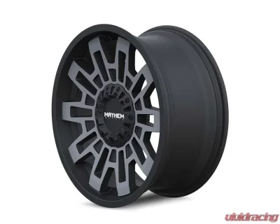 Mayhem Cortex 8113 Matte Black W/Machined Dart Tint 20X10 5x127 | 5x5 | 5x139.7 -19mm 87.1mm Wheel - 8113-2152TM